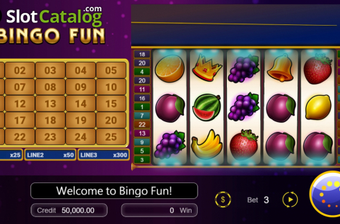 Οθόνη2. Bingo Fun Κουλοχέρης