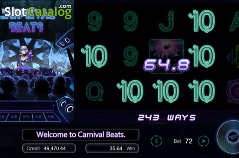 Οθόνη6. Carnival Beats Κουλοχέρης