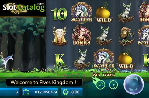 Οθόνη2. Elves Kingdom (Manna Play) Κουλοχέρης