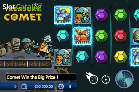 Οθόνη2. Comet Treasure Κουλοχέρης
