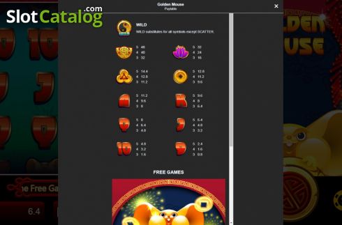 Οθόνη7. Golden Mouse (Manna Play) Κουλοχέρης