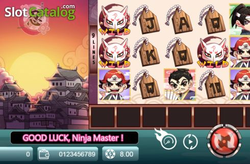 Οθόνη2. Ninja Master (Manna Play) Κουλοχέρης