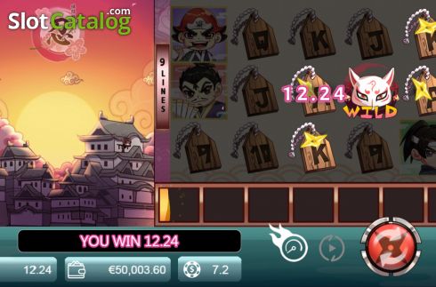 Οθόνη4. Ninja Master (Manna Play) Κουλοχέρης