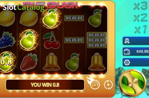 Οθόνη4. Fruit Splash (Manna Play) Κουλοχέρης