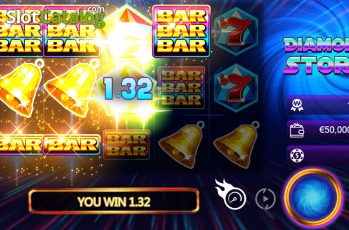 Οθόνη3. Diamond Storm Κουλοχέρης
