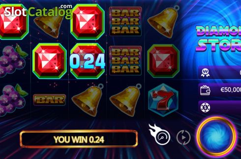 Οθόνη4. Diamond Storm Κουλοχέρης