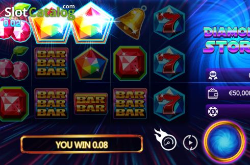 Οθόνη5. Diamond Storm Κουλοχέρης
