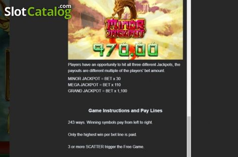 Οθόνη9. Fortune Dragon (Manna Play) Κουλοχέρης