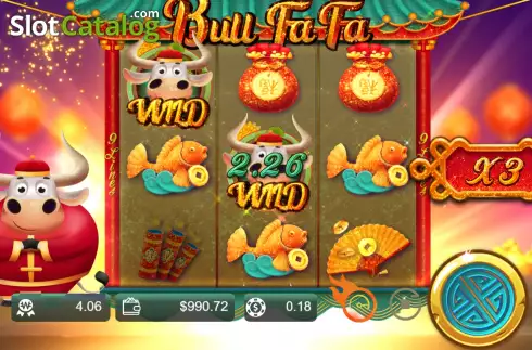 Οθόνη6. Bull Fa Fa Κουλοχέρης