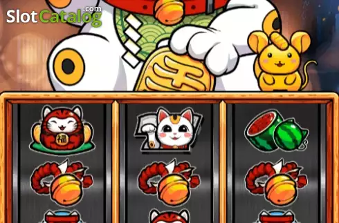 Οθόνη4. Lucky Cat and Maid Κουλοχέρης