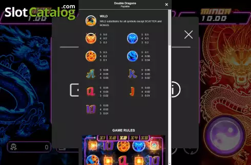 Οθόνη5. Double Dragons (Manna Play) Κουλοχέρης