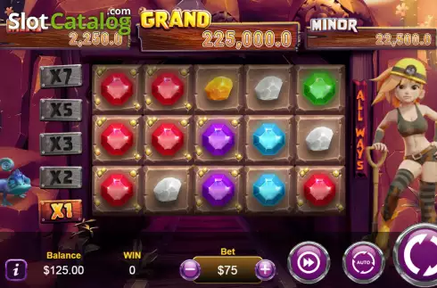 Οθόνη2. Gem Hunter Crash Κουλοχέρης 
