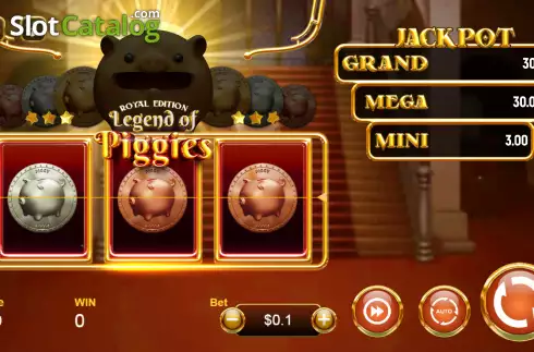 Οθόνη2. Legend of Piggies Royal Edition Κουλοχέρης