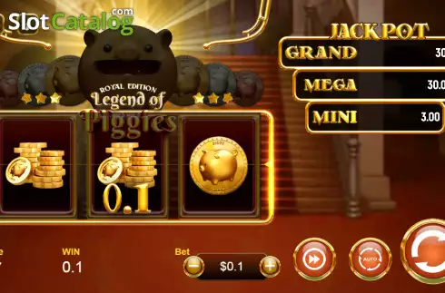 Οθόνη3. Legend of Piggies Royal Edition Κουλοχέρης