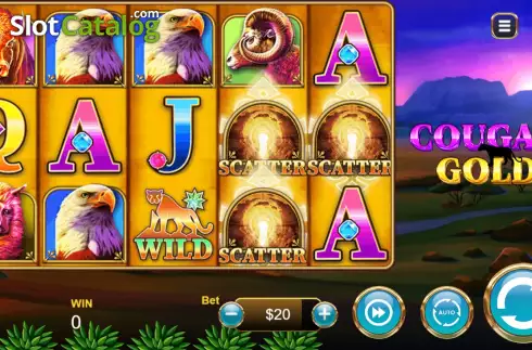 Οθόνη2. Cougar Gold Κουλοχέρης 