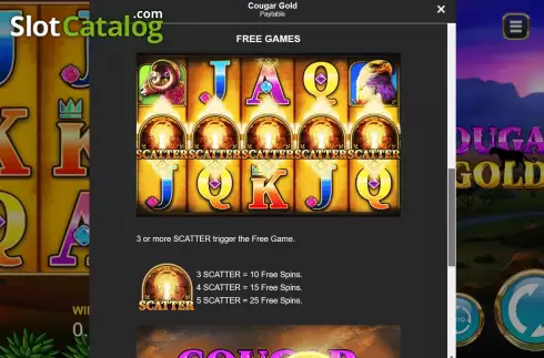 Οθόνη8. Cougar Gold Κουλοχέρης 