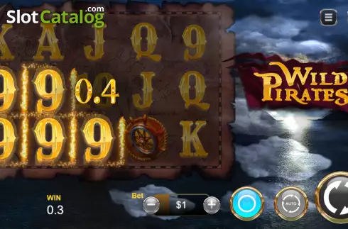 Οθόνη3. Wild Pirates (Manna Play) Κουλοχέρης