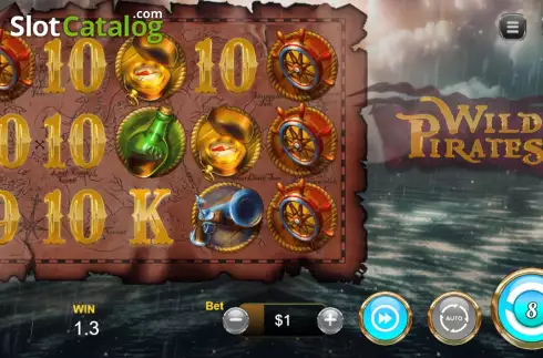 Οθόνη6. Wild Pirates (Manna Play) Κουλοχέρης