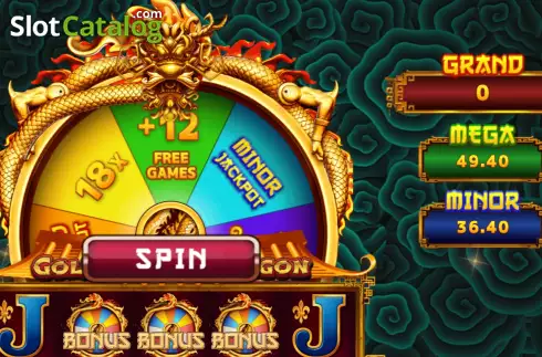 Οθόνη5. Golden Dragon Jackpot Κουλοχέρης