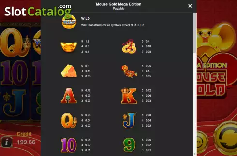 Οθόνη5. Mouse Gold Mega Edition Κουλοχέρης