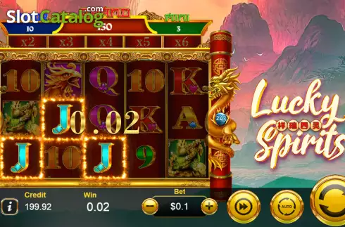 Οθόνη3. Lucky Spirits Κουλοχέρης 