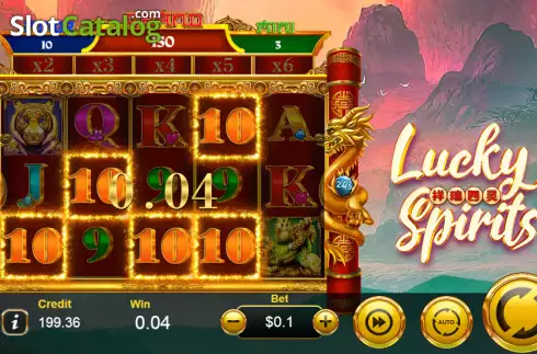 Οθόνη4. Lucky Spirits Κουλοχέρης 