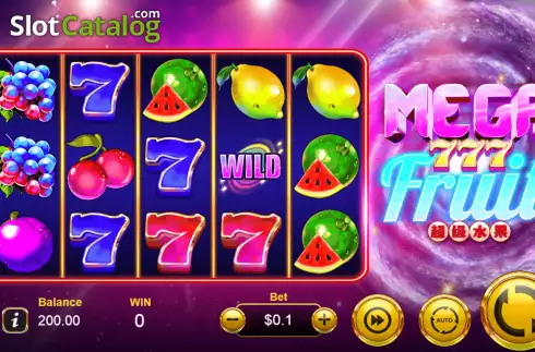 Οθόνη2. Mega Fruit 777 Κουλοχέρης