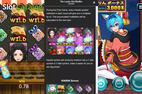 Οθόνη7. The Lucky Girl RinRin Κουλοχέρης