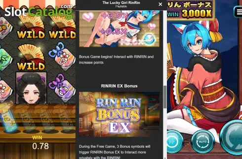 Οθόνη9. The Lucky Girl RinRin Κουλοχέρης