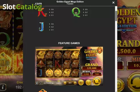 Οθόνη6. Golden Egypt Mega Edition Κουλοχέρης
