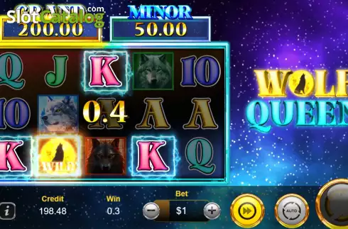 Οθόνη3. Wolf Queen (Manna Play) Κουλοχέρης