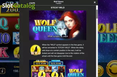 Οθόνη6. Wolf Queen (Manna Play) Κουλοχέρης