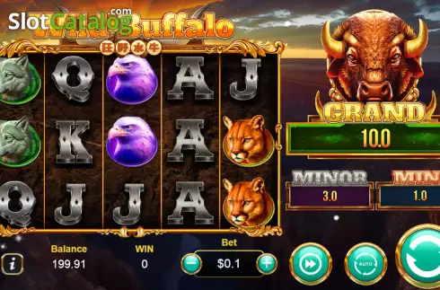 Οθόνη2. Wild Buffalo (Manna Play) Κουλοχέρης