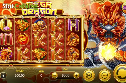 Οθόνη2. Mega Dragon (Manna Play) Κουλοχέρης