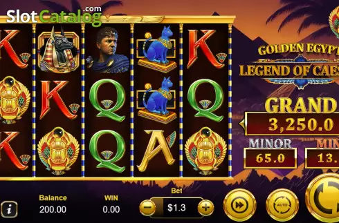 Οθόνη2. Golden Egypt Legend of Caesar Κουλοχέρης