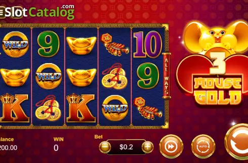 Οθόνη2. Golden Mouse 3 Κουλοχέρης