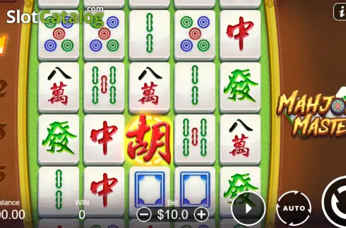 Οθόνη2. Mahjong Master (Manna Play) Κουλοχέρης