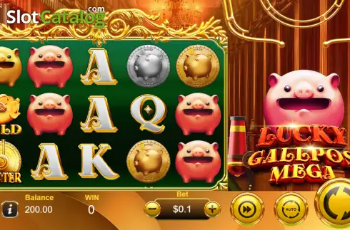 Οθόνη2. Lucky Gallpos Mega Κουλοχέρης