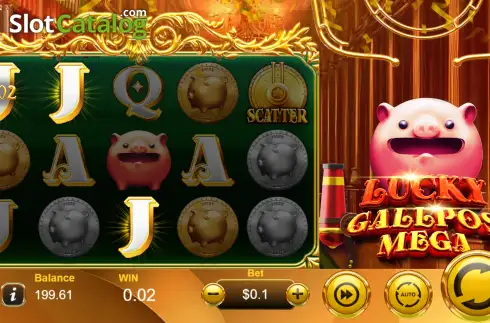 Οθόνη3. Lucky Gallpos Mega Κουλοχέρης