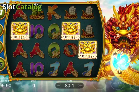Οθόνη3. Dragon's Hoard (Manna Play) Κουλοχέρης