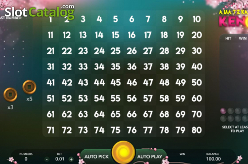 Οθόνη2. Amaterasu Keno Κουλοχέρης