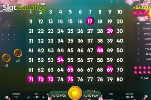Οθόνη3. Amaterasu Keno Κουλοχέρης