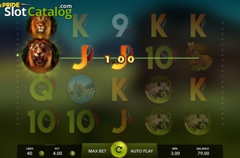 Οθόνη3. Lion's Pride (Mascot Gaming) Κουλοχέρης
