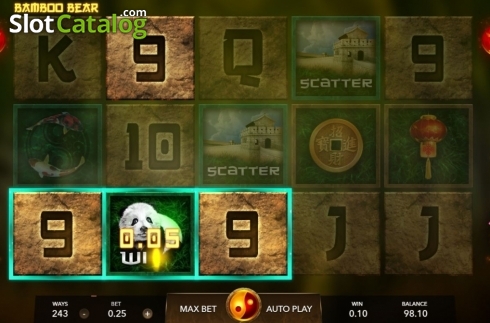 Οθόνη4. Bamboo Bear Κουλοχέρης