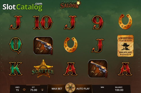 Οθόνη2. CanCan Saloon Κουλοχέρης