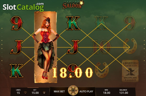 Οθόνη5. CanCan Saloon Κουλοχέρης