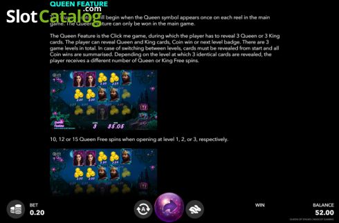 Οθόνη6. Queen Of Spades (Mascot Gaming) Κουλοχέρης 