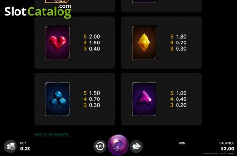 Οθόνη9. Queen Of Spades (Mascot Gaming) Κουλοχέρης 