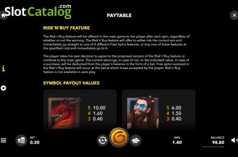 Οθόνη6. The Myth (Mascot Gaming) Κουλοχέρης