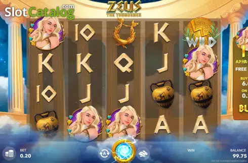 Οθόνη4. Zeus The Thunderer (Mascot Gaming) Κουλοχέρης 